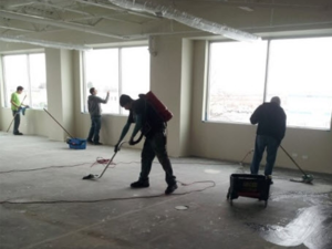 construction cleaning